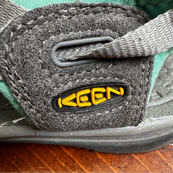 Keen‎ Whisper Sandals Women's 7.5 Gray Teal Waterproof Hiking Outdoor Shoes - Picture 6 of 7
